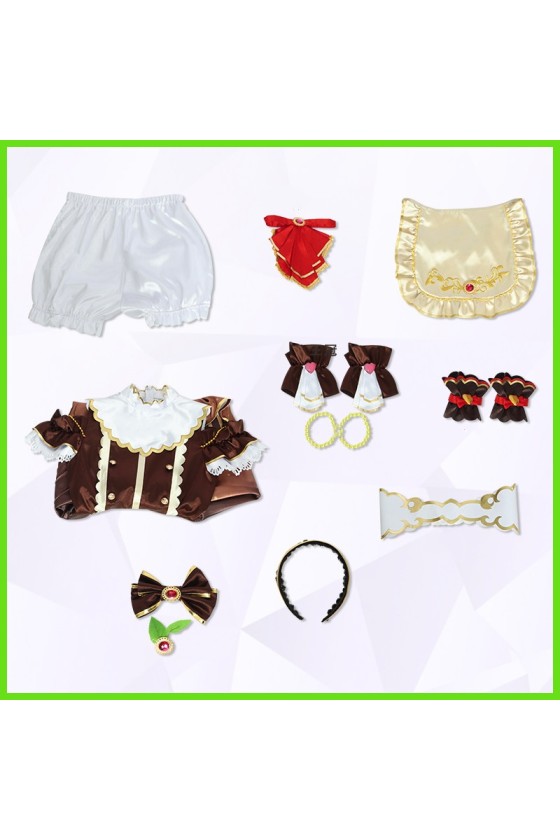 2XXT Cosplay Uma Musume Pretty Derby Mihono Bourbon Valentine Maid Cosplay Costume